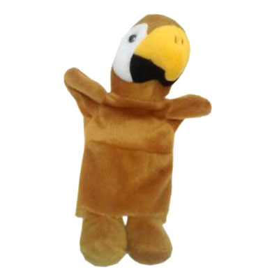 Boneka Karakter, Boneka Tangan Burung Beo | Kayu Seru